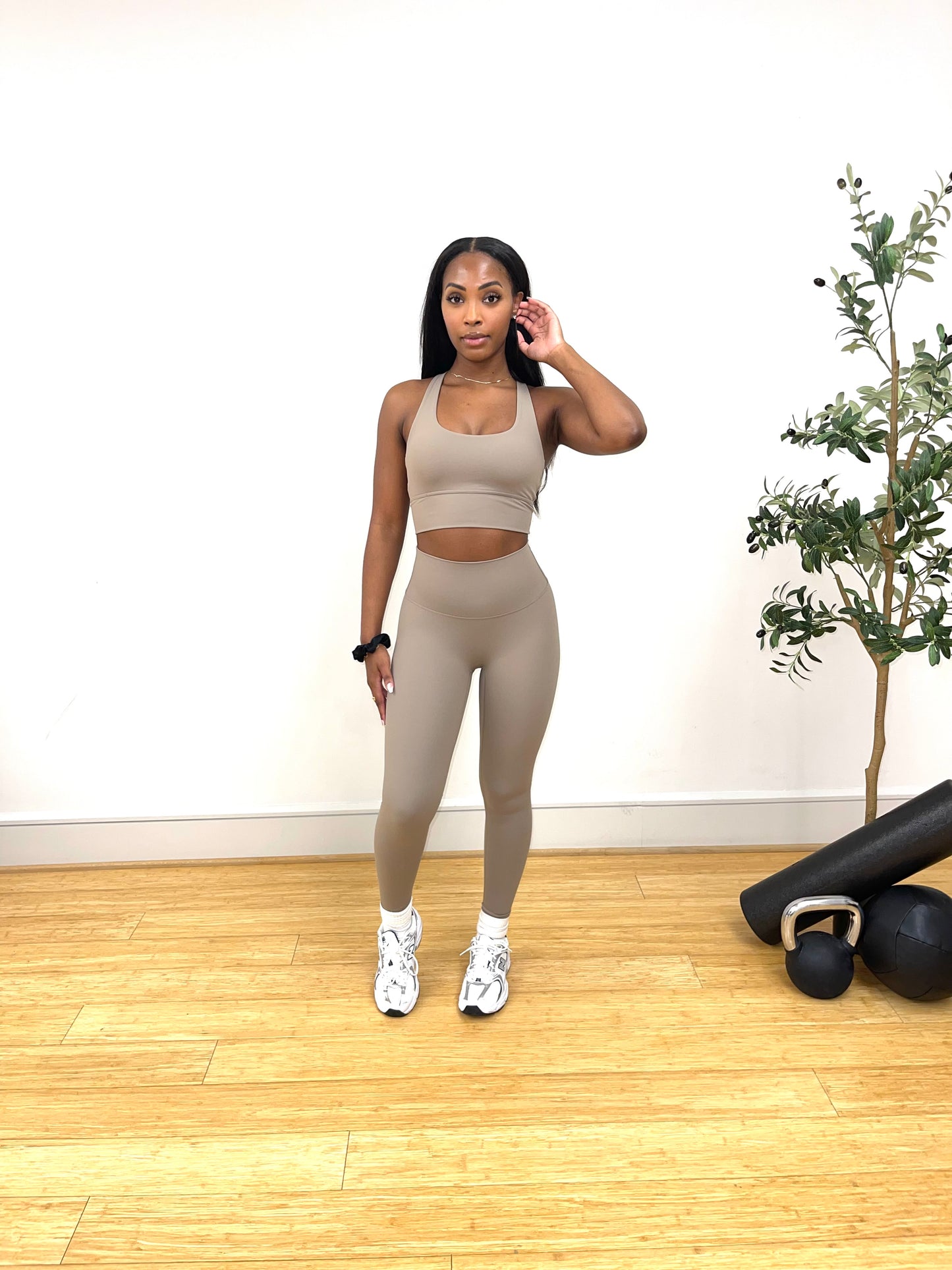 Khaki Kutie Leggings